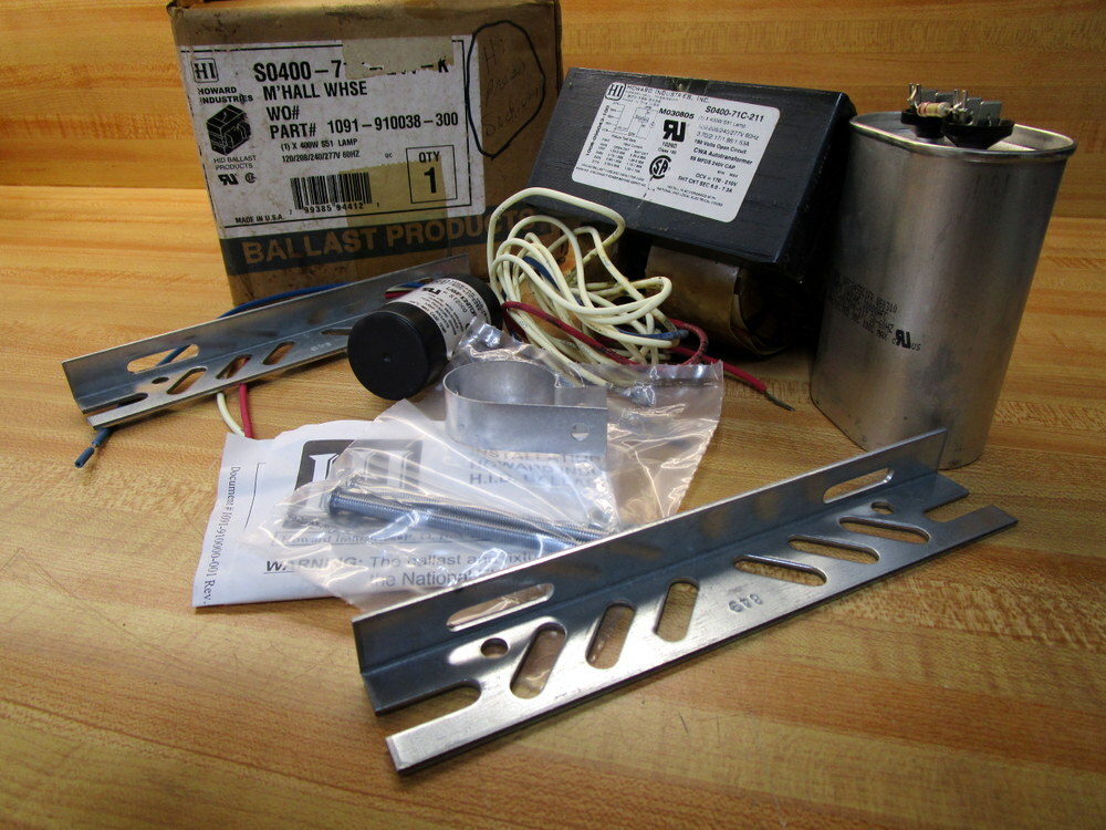 Howard Industries S0400-71C-211-K Ballast Kit 1091-910038-300