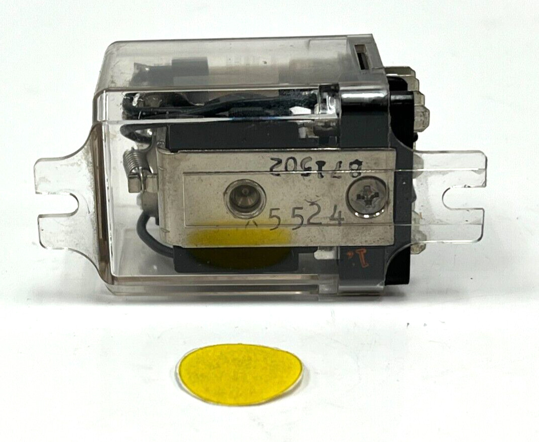POTTER & BRUMFIELD KUP-14D55-24 RELAY 250VAC 24VDC 10A 3PDT OAL 2-3/4″