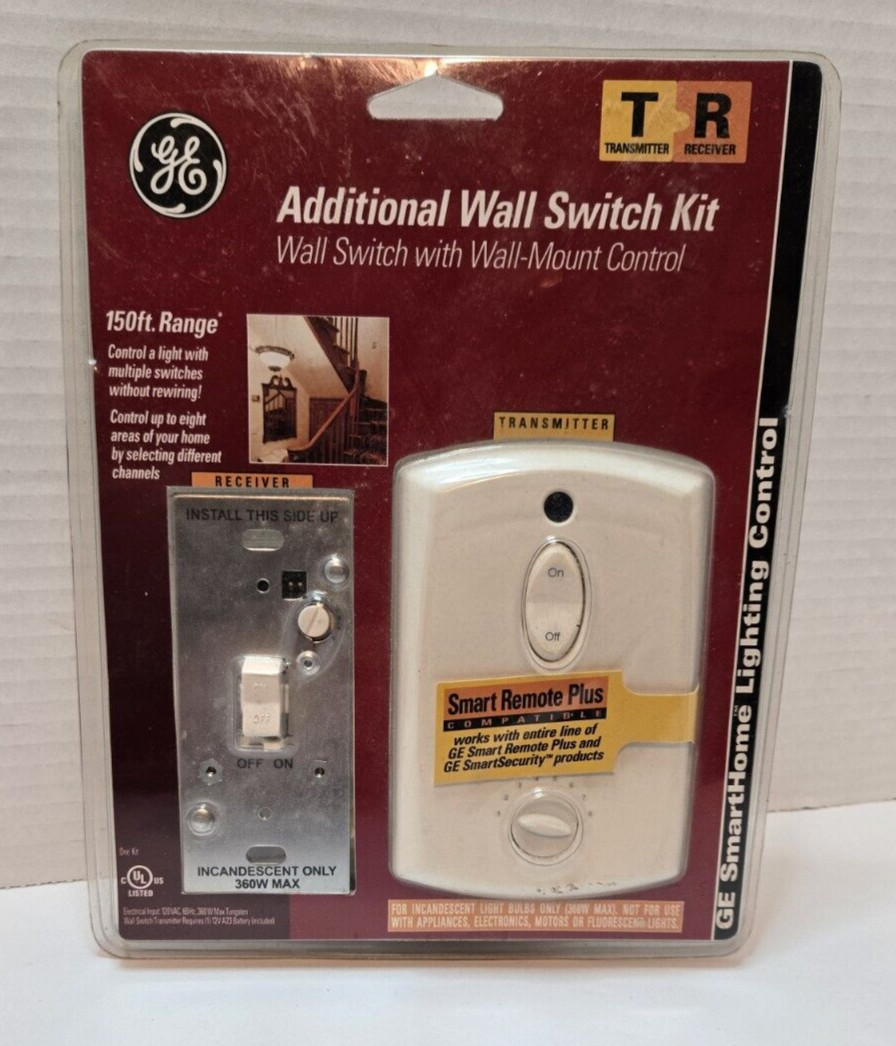 General Electric RF102TXPS Wall Switch Kit with Wall-Mount Control