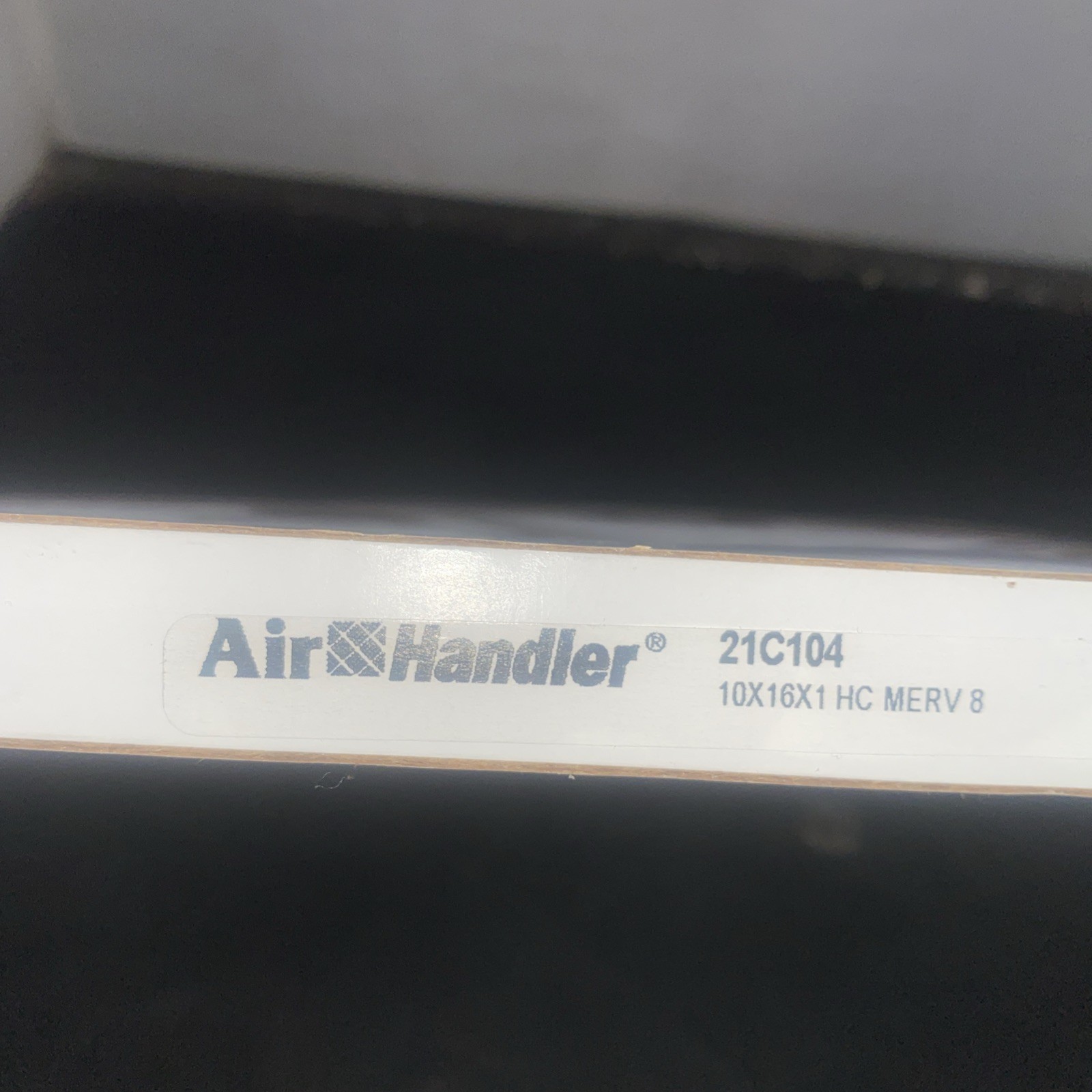 NEW Air Handler Air Filter Fiberglass 21C104 10x16x1, Case of 12 Merv 8