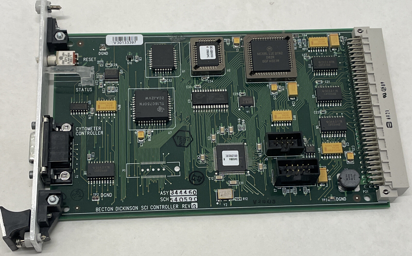 Becton Dickinson BD Module SCI Controller CPU 344460 540590 Rev G