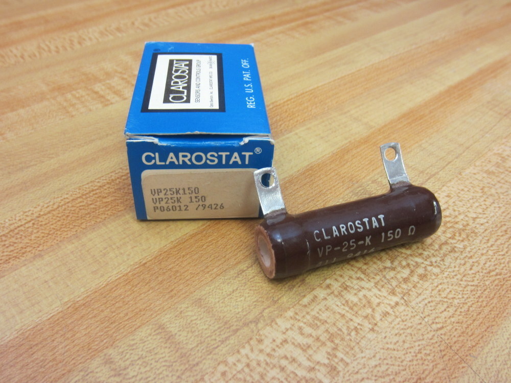 Clarostat VP-25-K-150 Wirewound Resistor VP25K150 (Pack of 3)