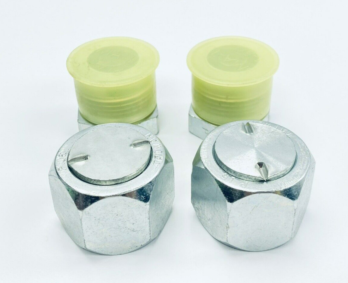 2 SETS OF UNUSED PARKER SMA-16 1-5/16″ HEX PLUGS FOR HYDRAULICS MALE & FEMALE