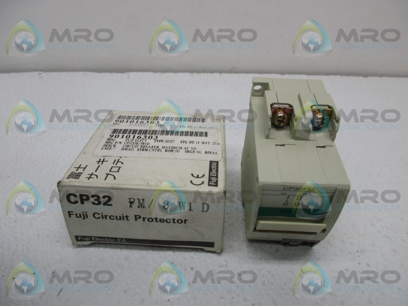 FUJI ELECTRIC CP32FM/3W1D CIRCUIT PROTECTOR NSMP