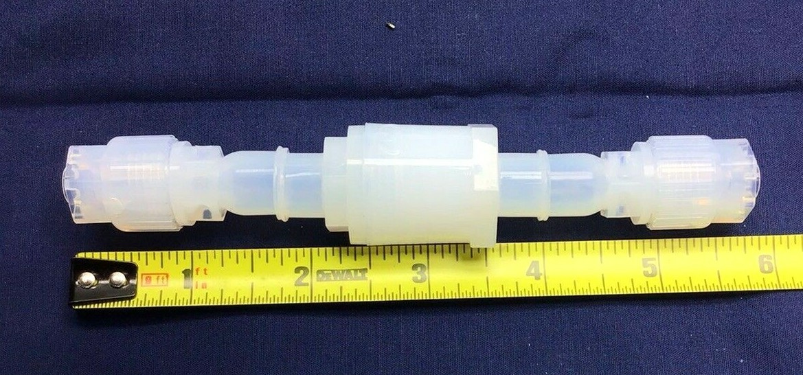 LOT OF 3 NEW ENTEGRIS INTEGRAL FERRULE TUBE