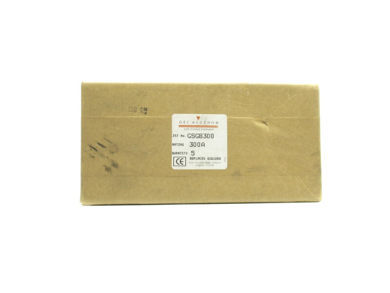 GEC ALSTHOM GSGB300 300A (PKG OF 5) NSFS