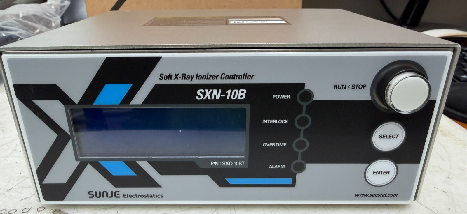 NEW SUNJE ELECTROSTATICS SXN-10B 100-240V SOFT X-RAY IONIZER CONTROLLER SXC-10BT