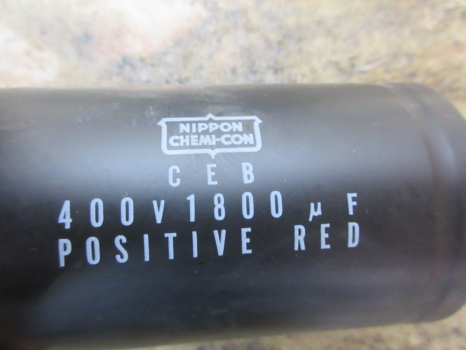 NIPPON CHEMI CON CEP 400V1800UF CAPACITOR