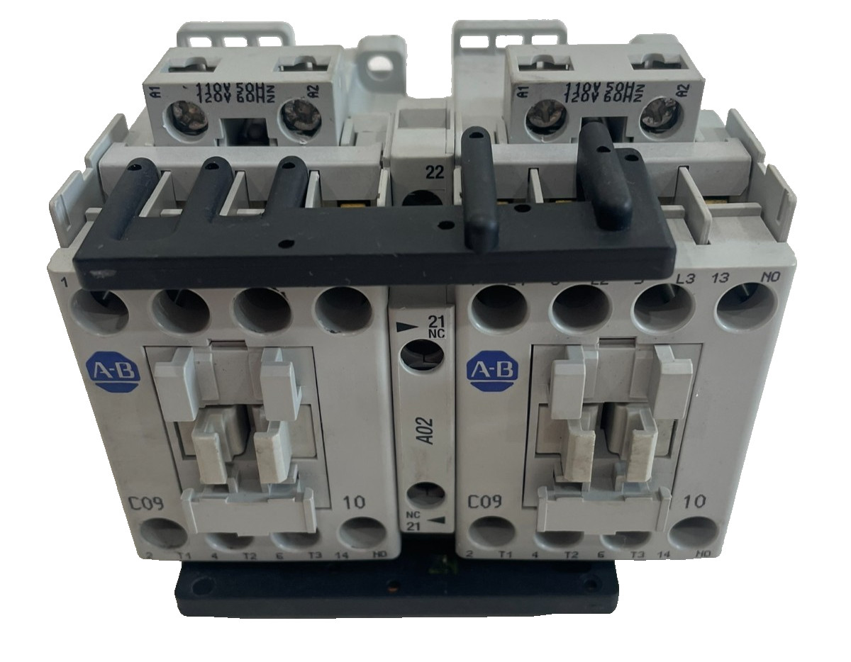 ALLEN BRADLEY 104-C09D22 REVERSING CONTACTOR SERIES A 100-C09I0 NEW, SURPLUS