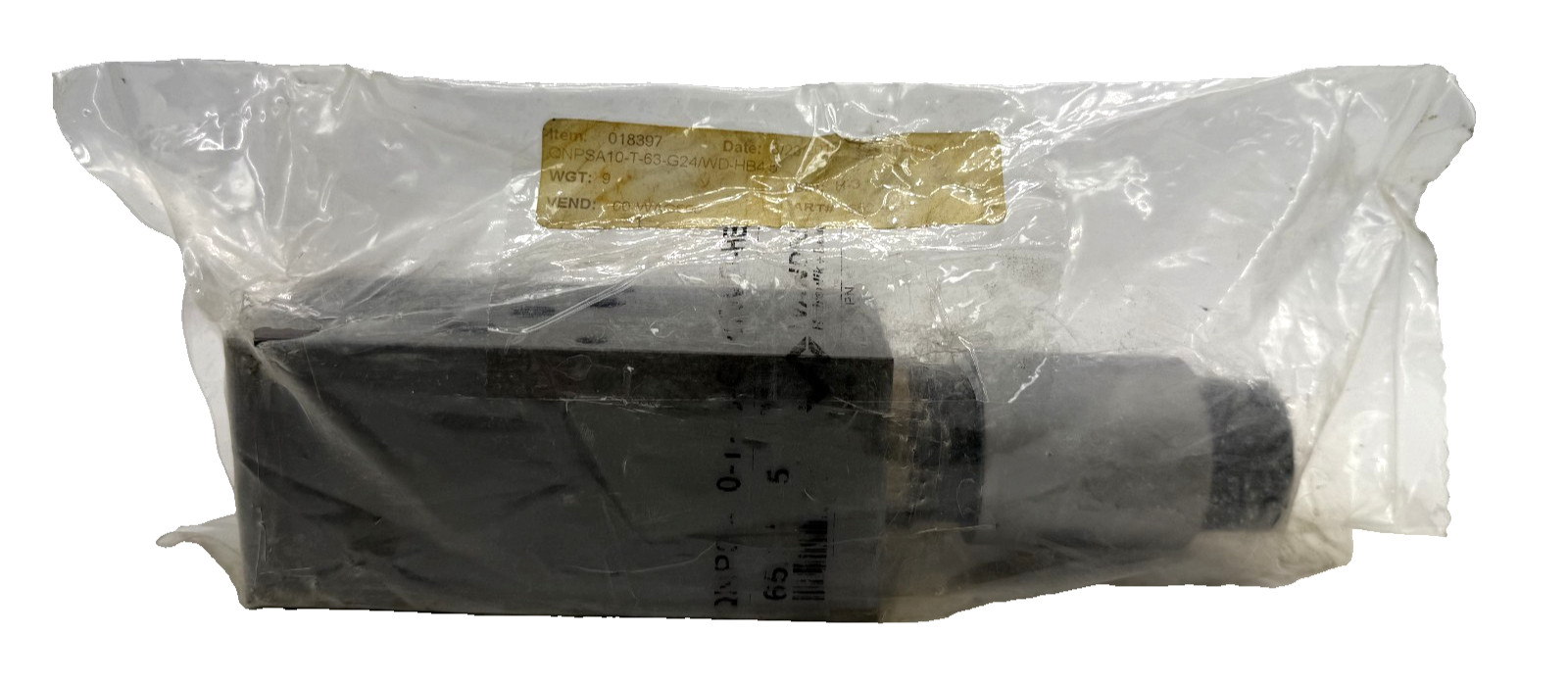 WANDFLUH QNPSA10-T-63/WD-HB4,5 Proportional Pressure Reducing Valve, 350 bar