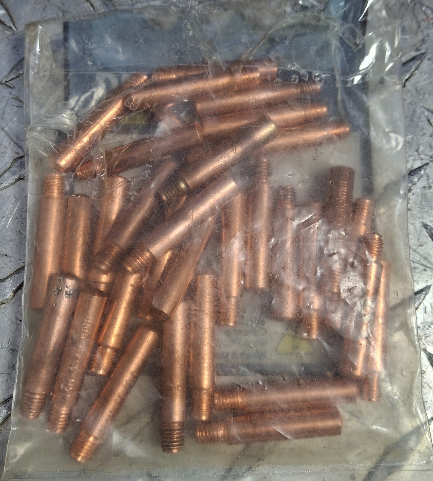 Weldmark by Tweco WMK14H35 MIG Copper Welding Contact Tips Lot of 32