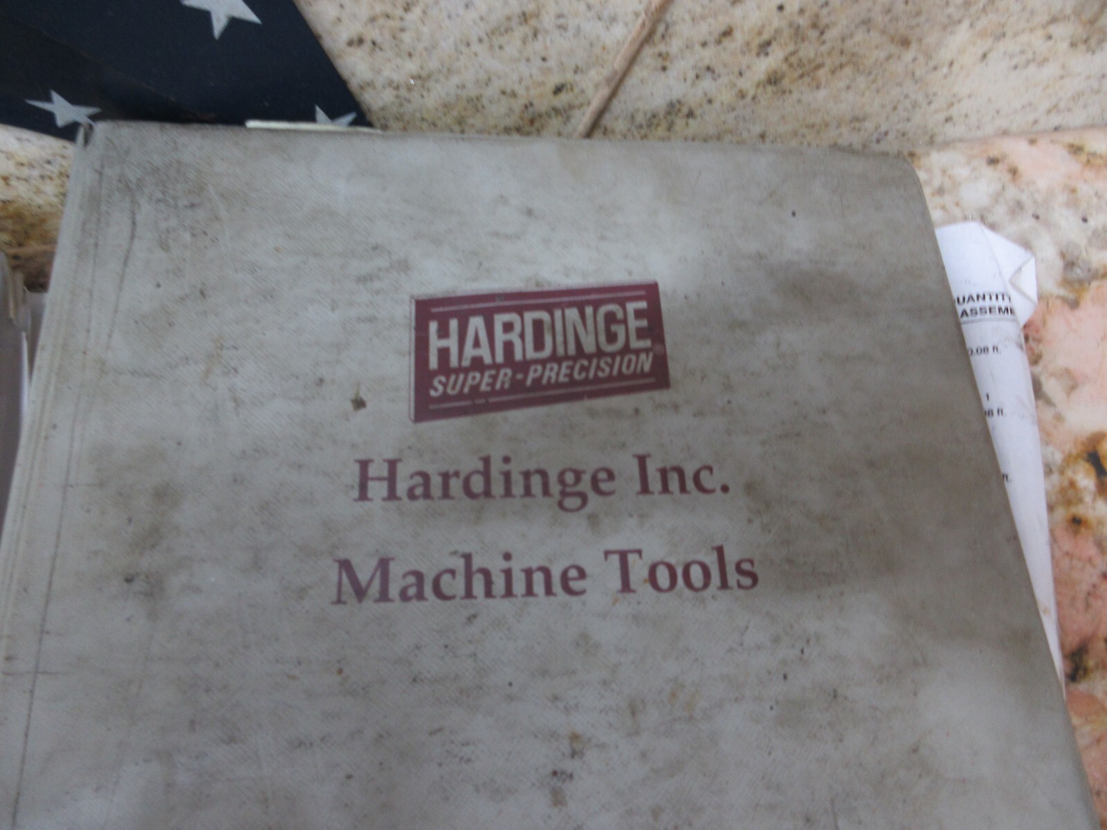 HARDINGE CONQUEST 51 CS-51 CNC LATHE INSTRUCTION MANUALS LOT OF 2 PIECES