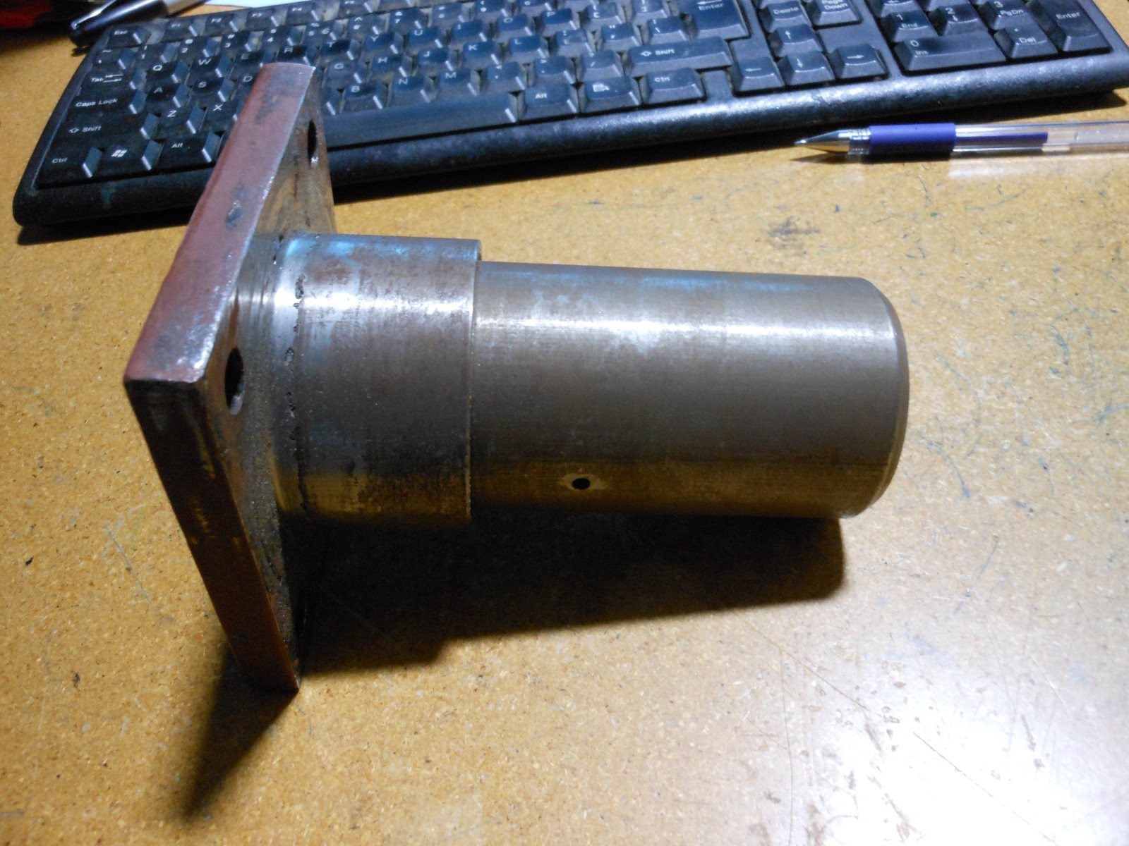 LAKE SHORE / OLDENBURG SHOULDERED SHAFT PART # 2B1-1046 NSN: 3040-01-163-6032