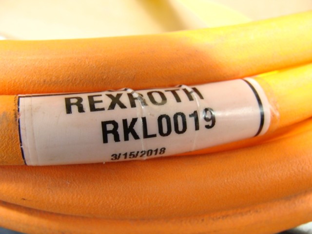 REXROTH SERVO MOTOR POWER CABLE RKL0019 INK0653 06 21 42/17 600V 24 FEET