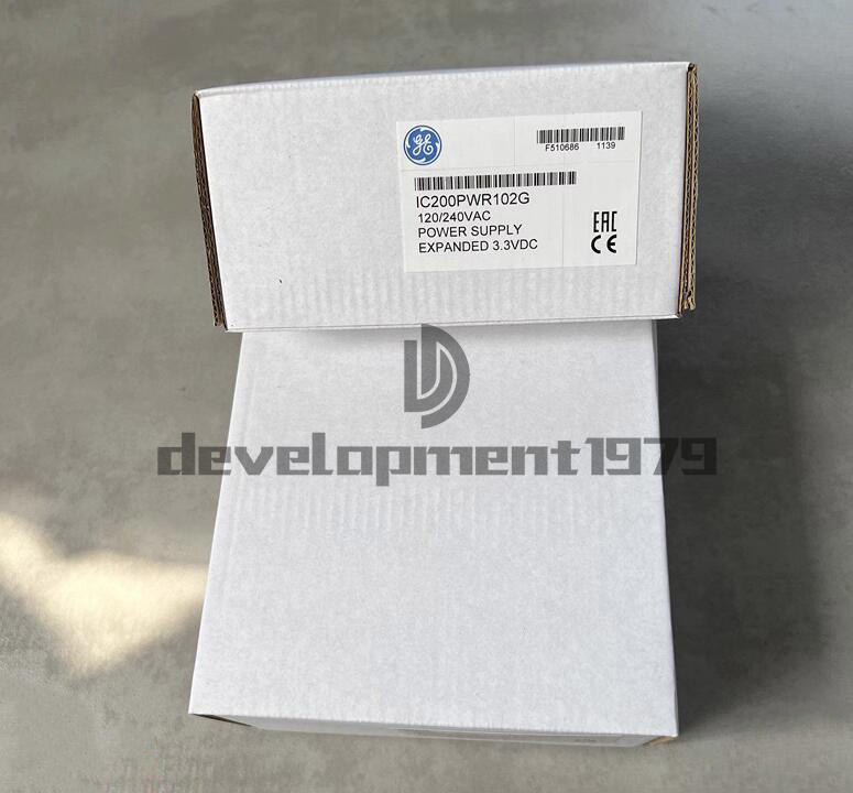ONE NEW GE FANUC IC200PWR102 120/240VAC POWER SUPPLY EXPANDED 3.3VDC