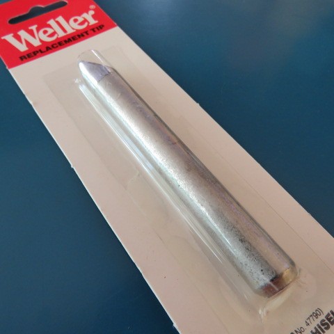 WELLER MTG30 Qty of 2 per Lot 1/2″ 13mm Chisel Tip Fit Models: SP120/SP120D