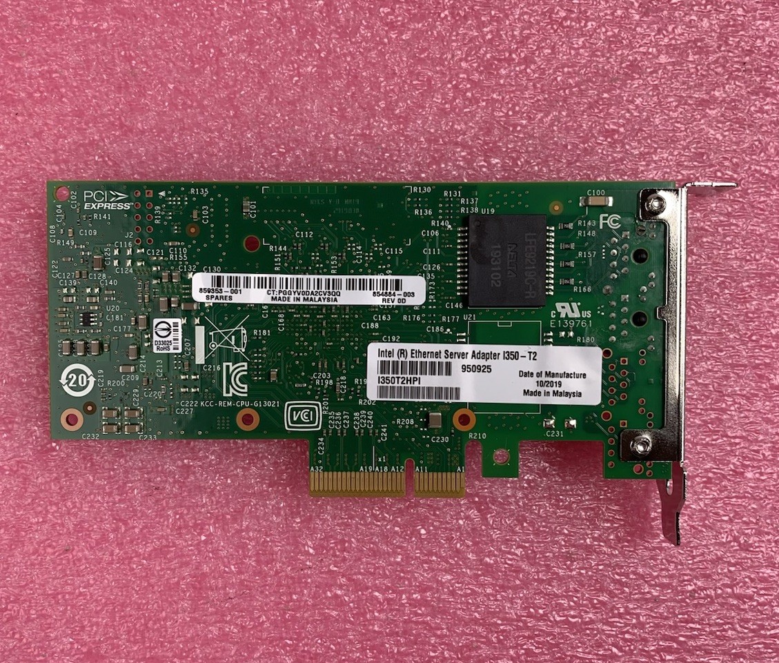 Intel (R) I350-T2 Ethernet Server Adapter