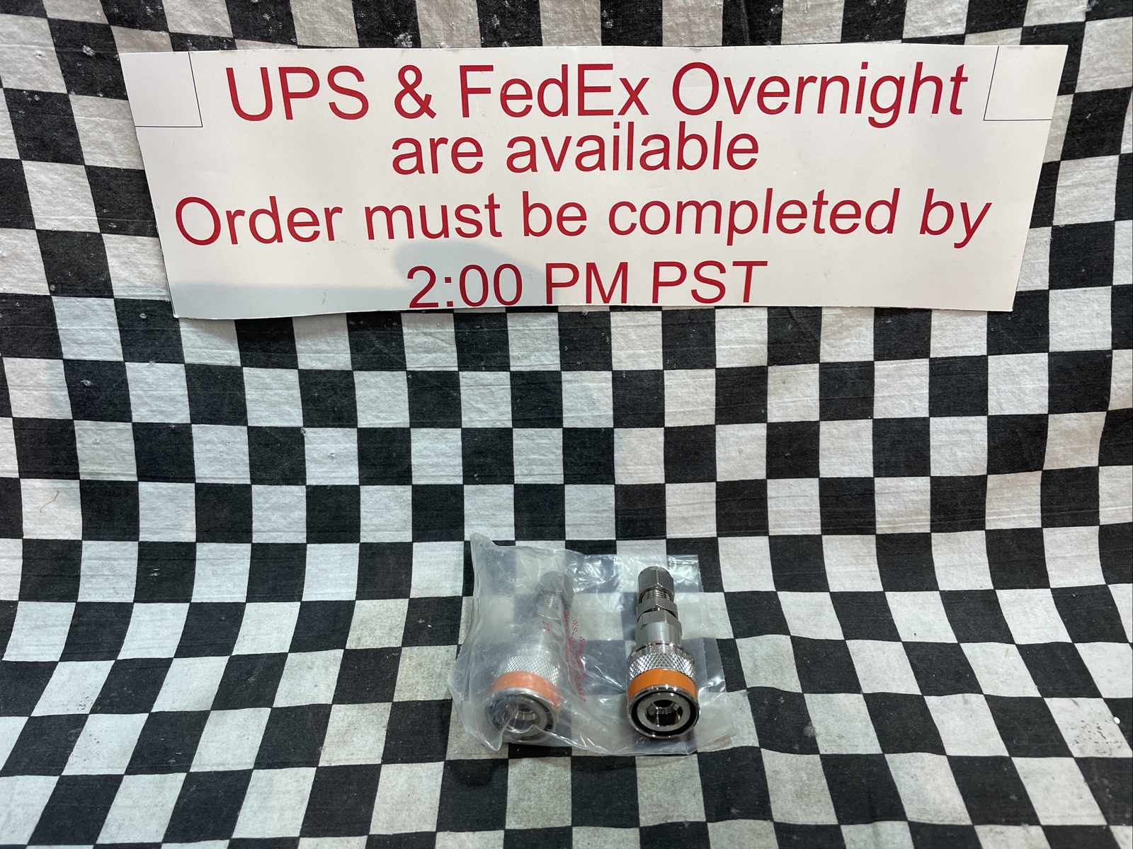 SWAGELOK SS-QC4-B1-400K2, Quick Connect Orange Key 1/4″ , LOT OF 2#YB19