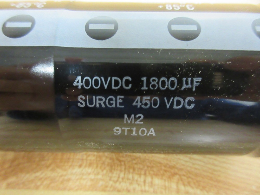 Marcon M2 9T10A Capacitor M29T10A 400VDC 1800µF