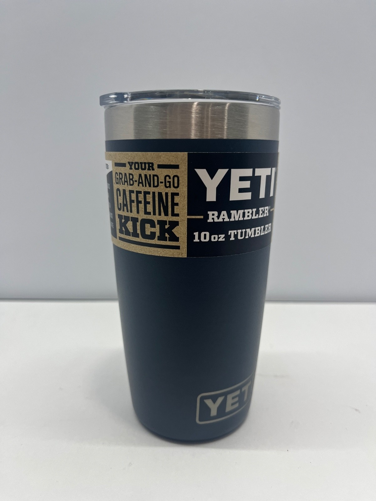 NEW – Yeti Rambler 10oz Stainless Tumbler, Retired Color: Navy, Magslider Lid