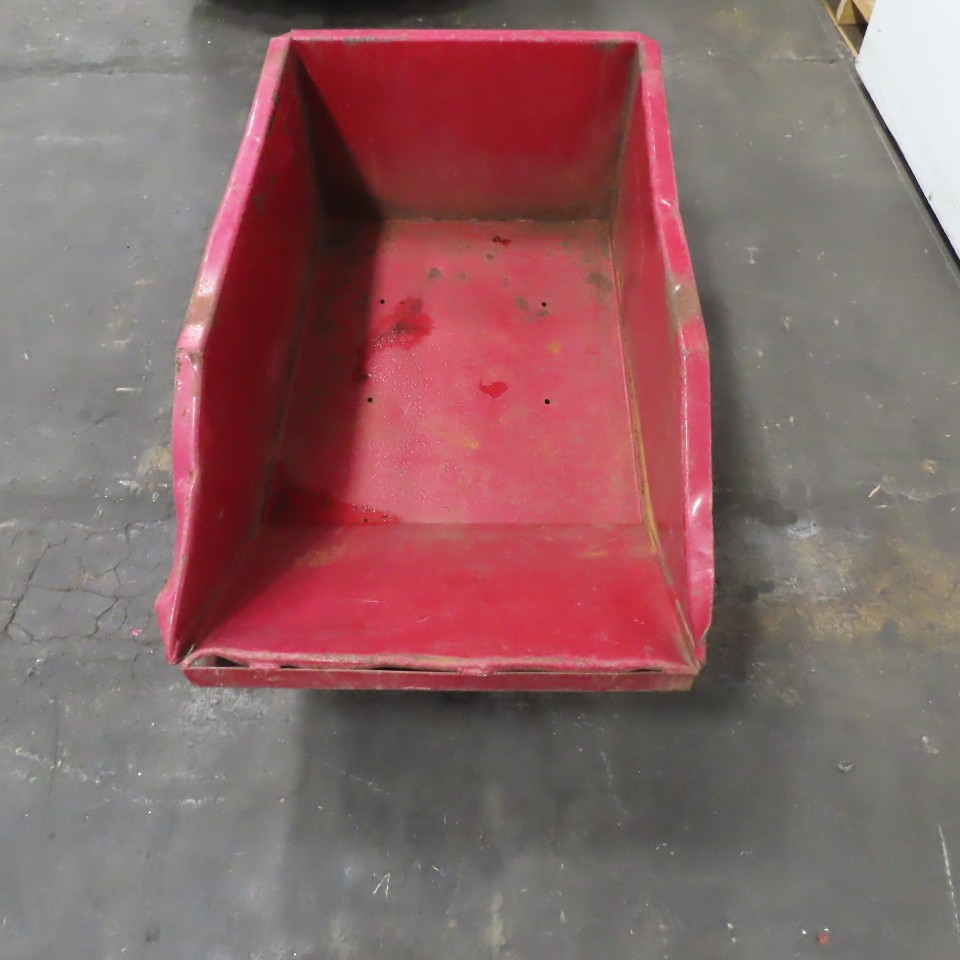 Metal Container Crate Bin Scrap Hopper 42″L x 24″W x 15″H Inside