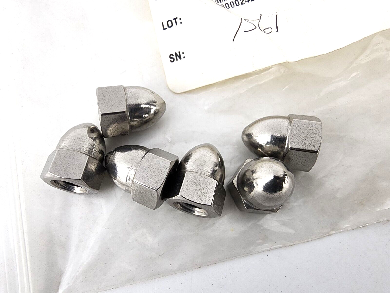 Lot 6pcs Cornelius 1016231 NUT ACRN 5/16-18 SS FCB Pinnacle