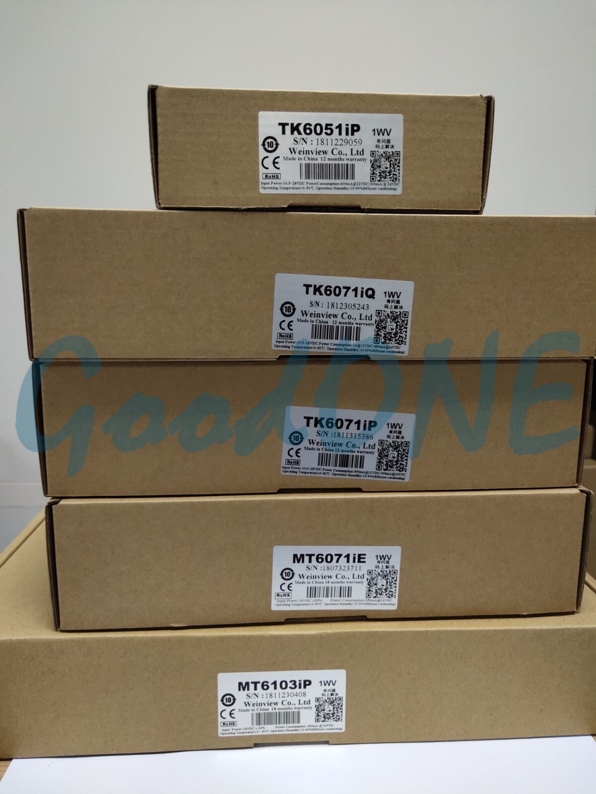 1PC NEW WEINVIEW TK6071IP HMI Touch Screen 7 inch 800*480