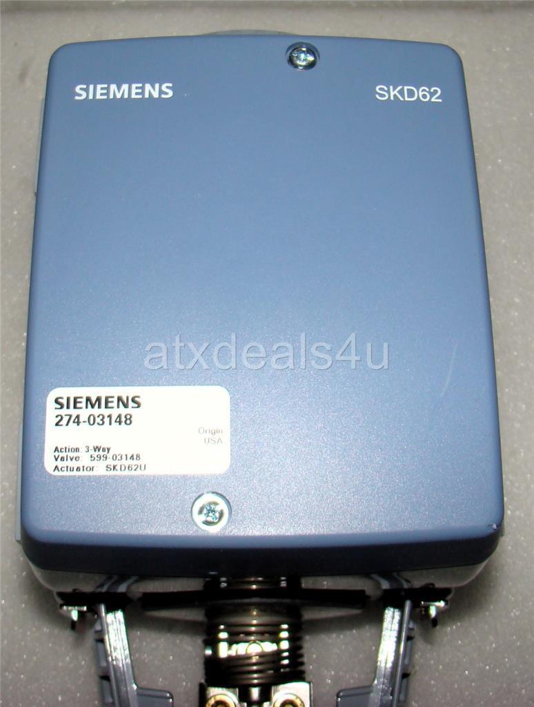 Siemens 274-03148 Flowrite 599 Series 3/4 in ANSI 250.3-W Actuator Valve