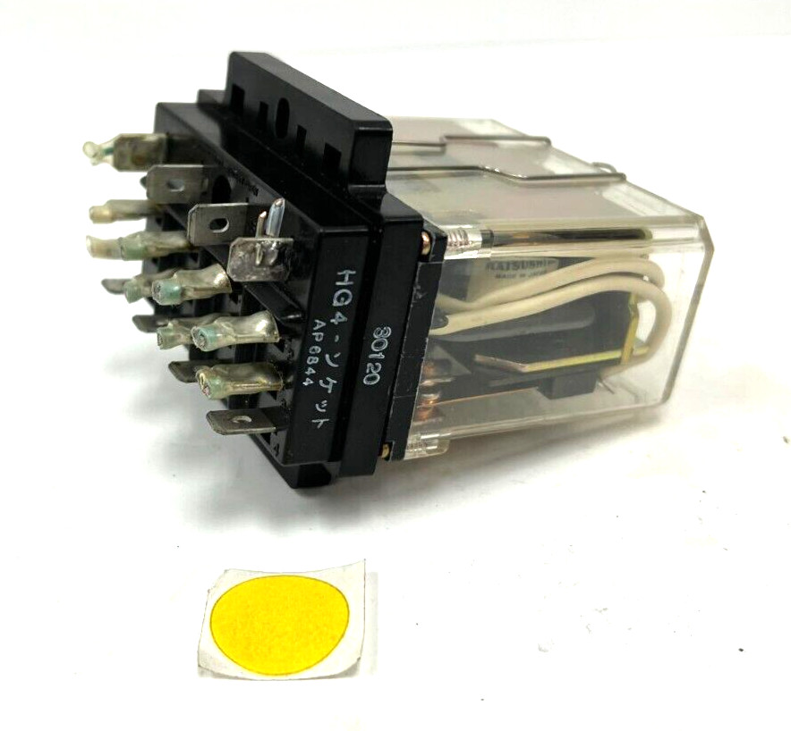 MATSUSHITA ELECTRIC PANASONIC HG4-DC24V POWER/SIGNAL RELAY OAL 2-5/8″