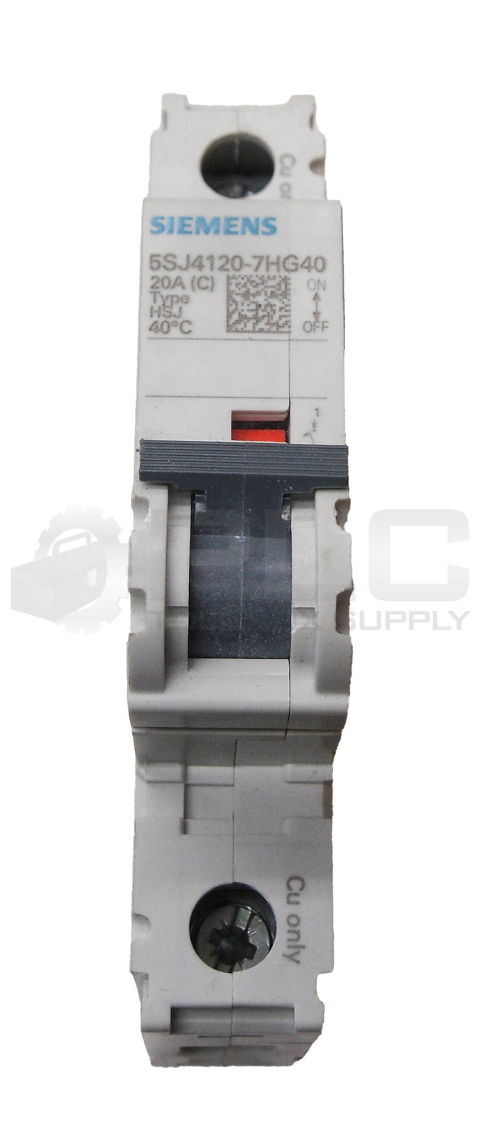 LOT OF 3 SIEMENS 5SJ4120-7HG40 CIRCUIT BREAKER 20A 240VAC 50/60HZ TYPE HSJ 5SJ41