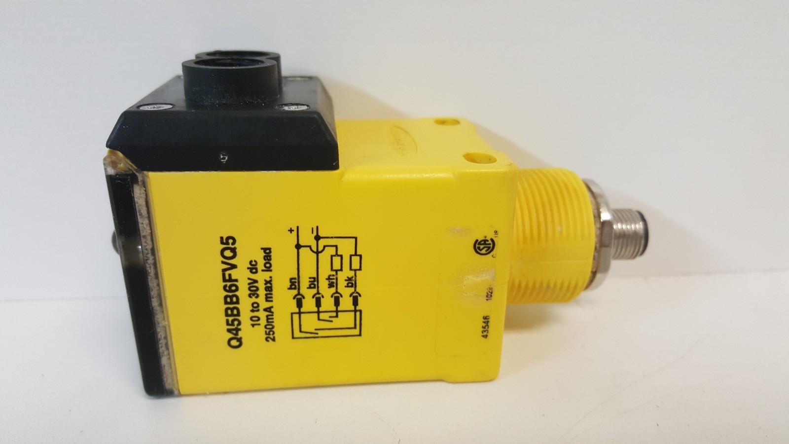 GUARANTEED! BANNER PHOTOELECTRIC SENSOR Q45BB6FVQ5