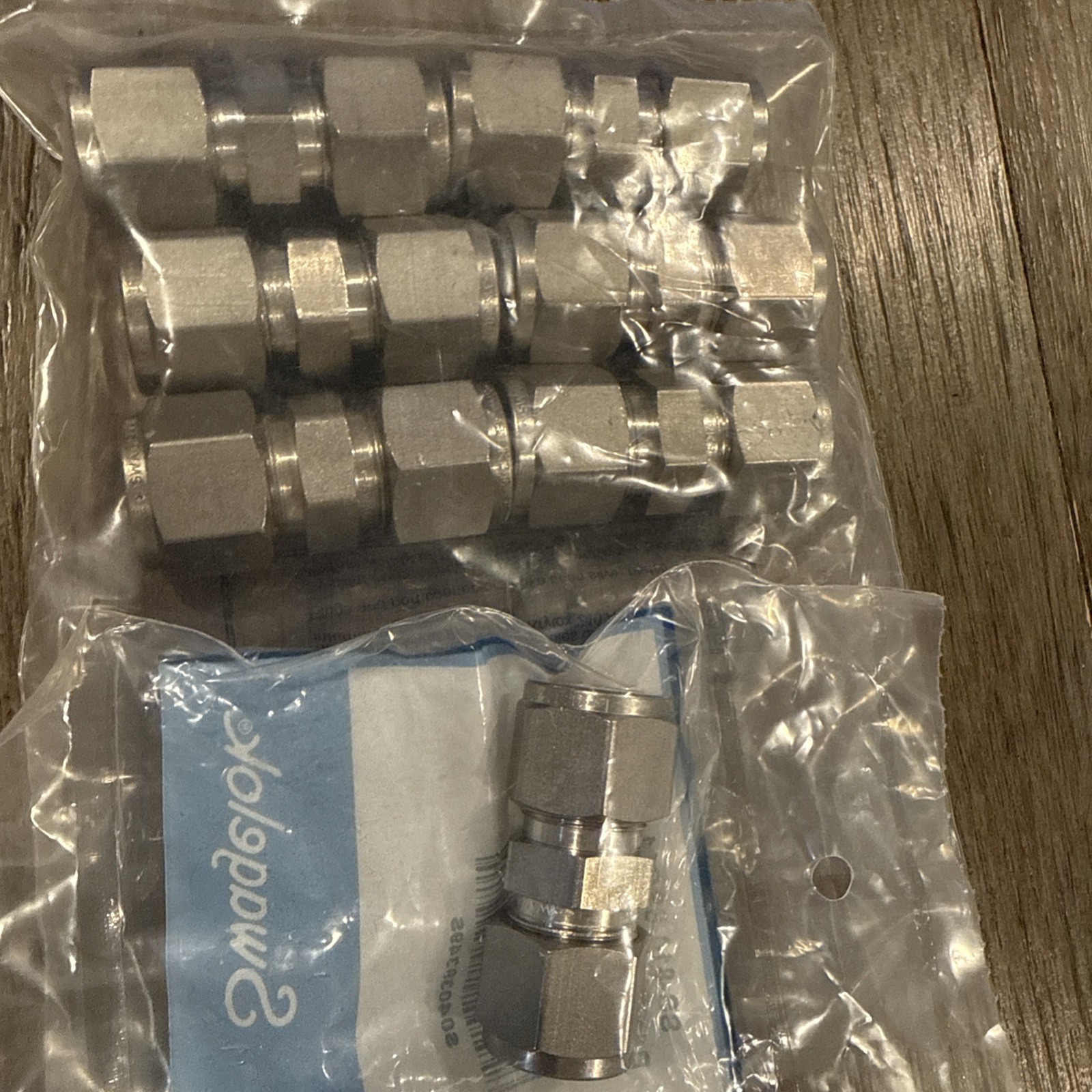 SWAGELOK UNION 1/2″ SS-810-6SC11, LOT OF 7!!
