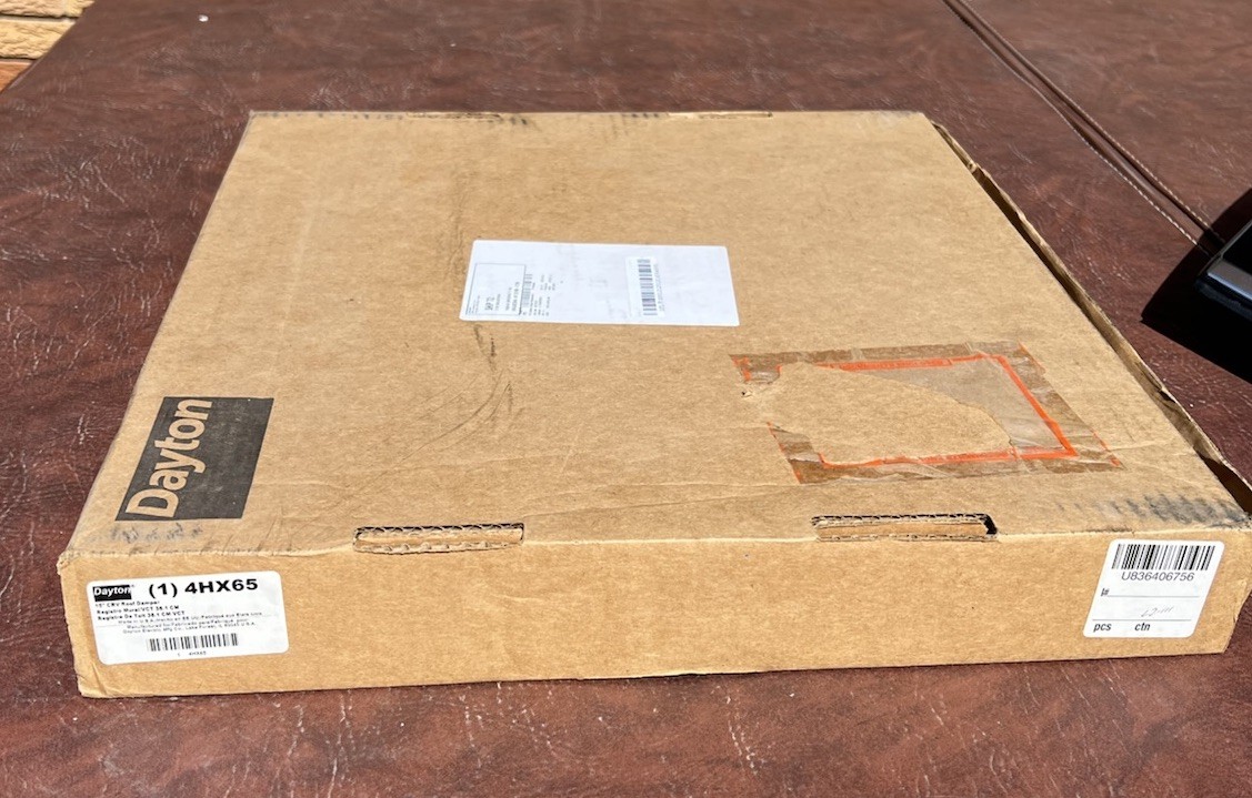 New Dayton 4HX65 Damper Roof Mount