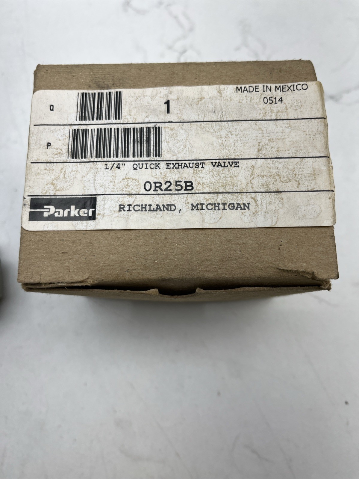 PARKER OR25B 150PSI 1/4″ NSMP