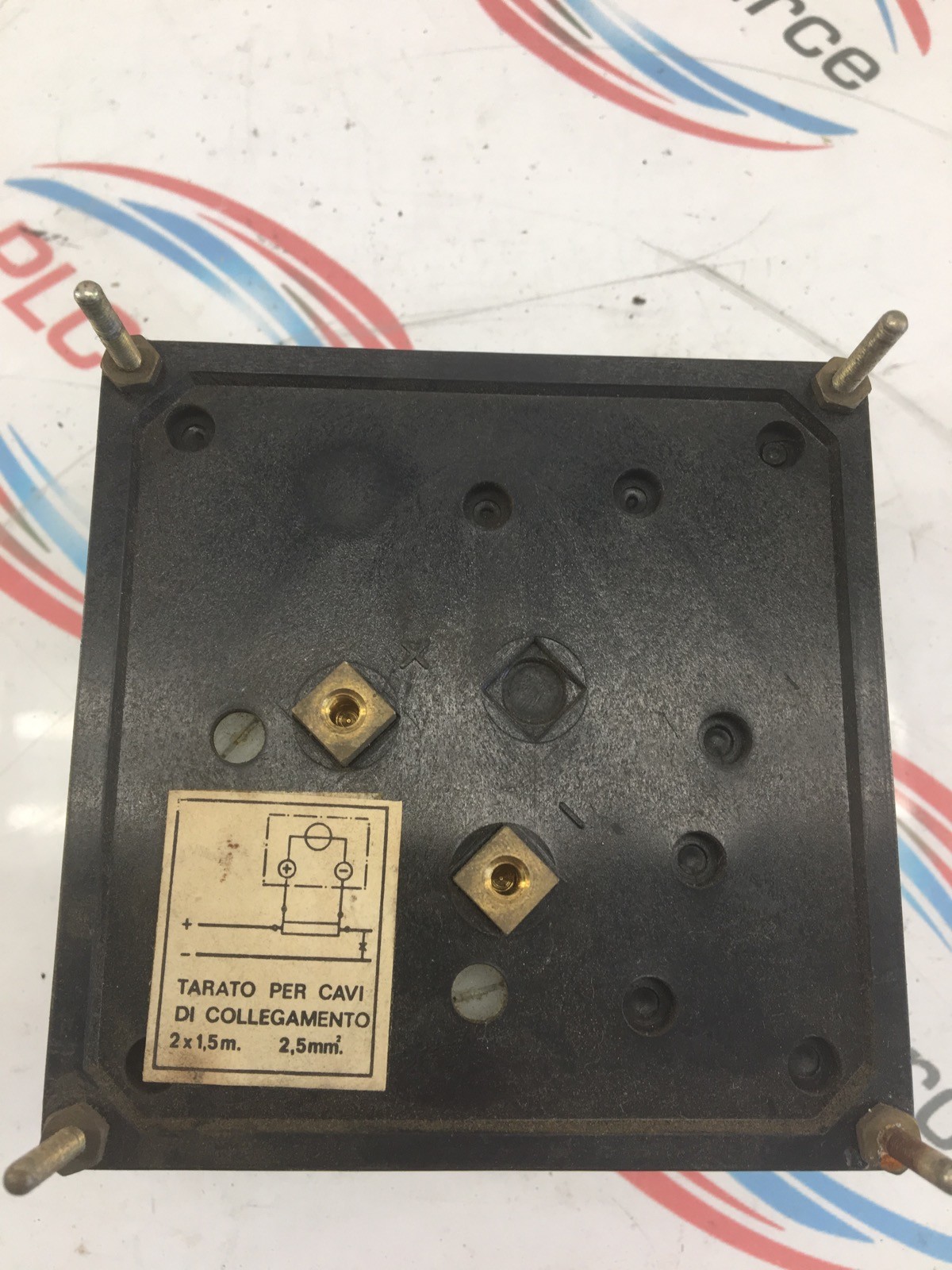POLETTI AND OSTA 60mV 0-250 AMPERES GAUGE