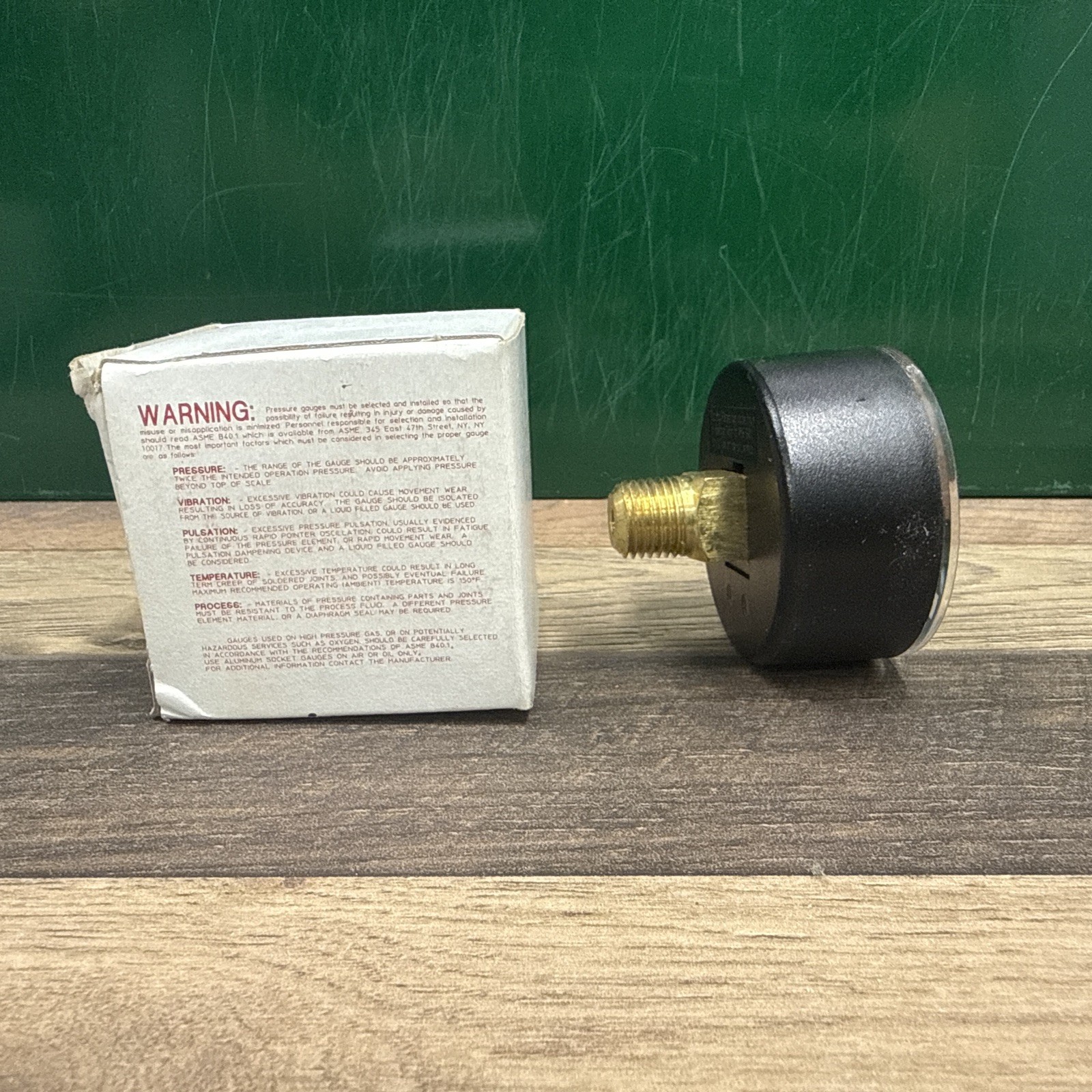 Ashcroft 20W1005PH 02B 15# Pressure Gauge 20W1005PH02B15