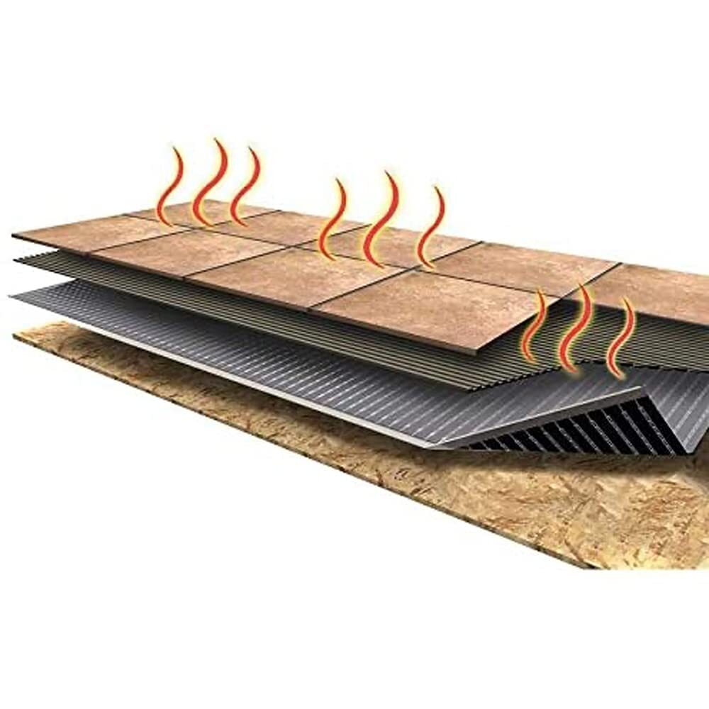 QuietWarmth 3 Foot by 5 Foot 15 Square Feet 120 Volt Easy to Install Electric
