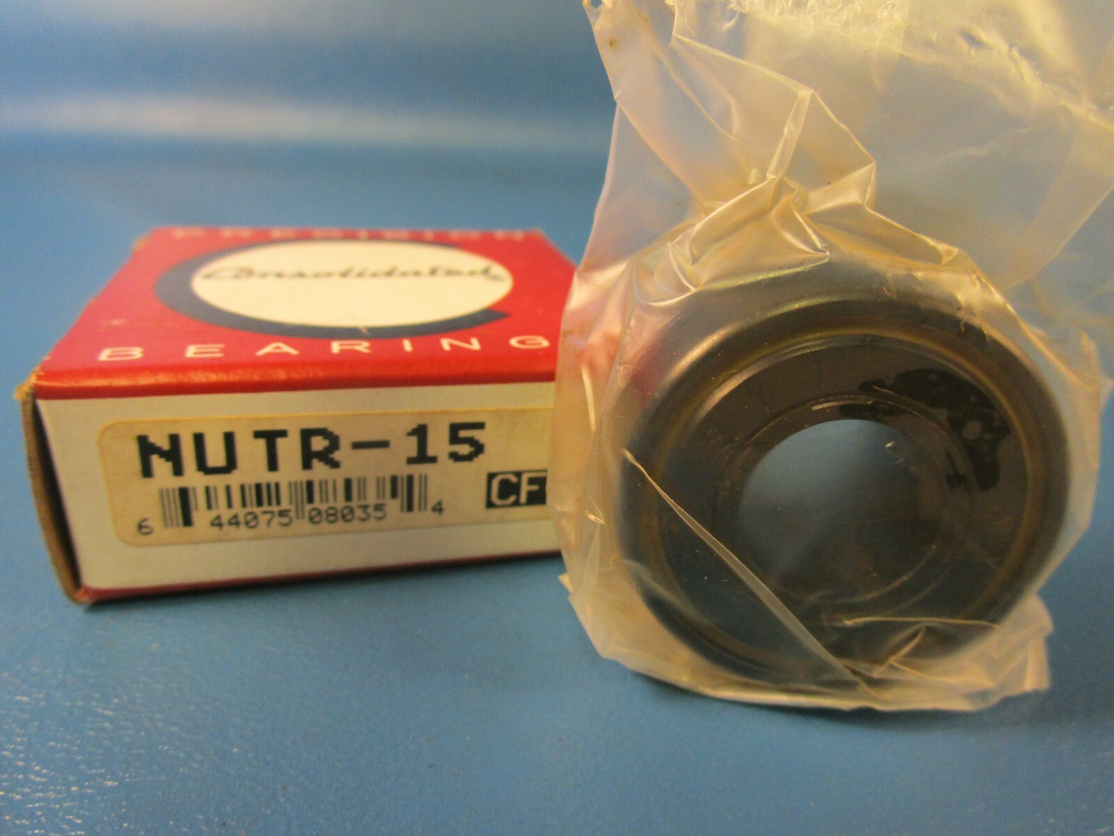 Consolidated NUTR15 Crowned Roller, 15 mm ID x 35 mm OD x 19 mm W (SVI NATV15PP)