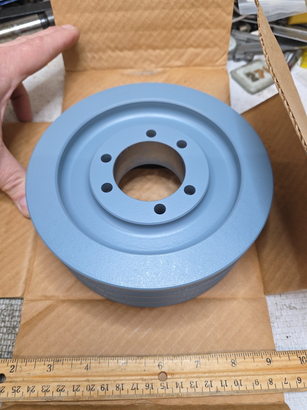 Baldor-Dodge 3 Groove SD Bushing 3B66 6.95″ Diameter A or B Belt 455625 New