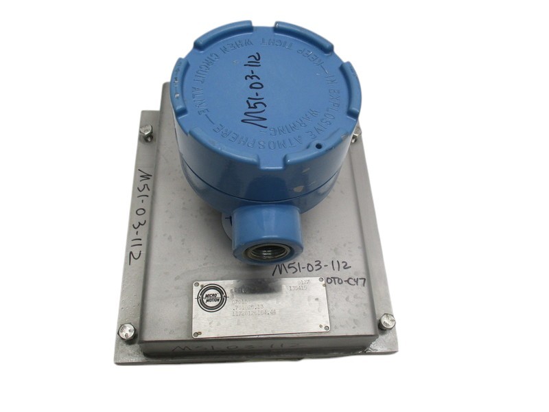 MICRO MOTION DS012S109 MASS FLOW SENSOR TRANSMITTER UNMP