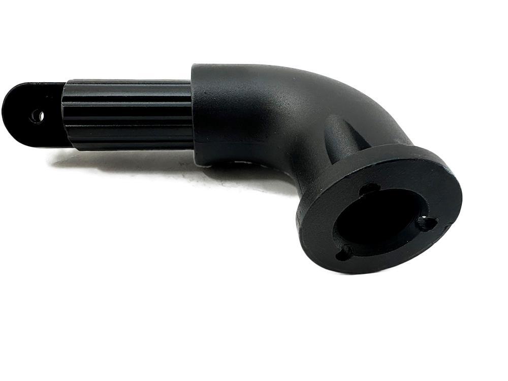 Barette Handrail 90 Degree Post Return – Matte Black 73019145 NEW FREE FAST SHIP