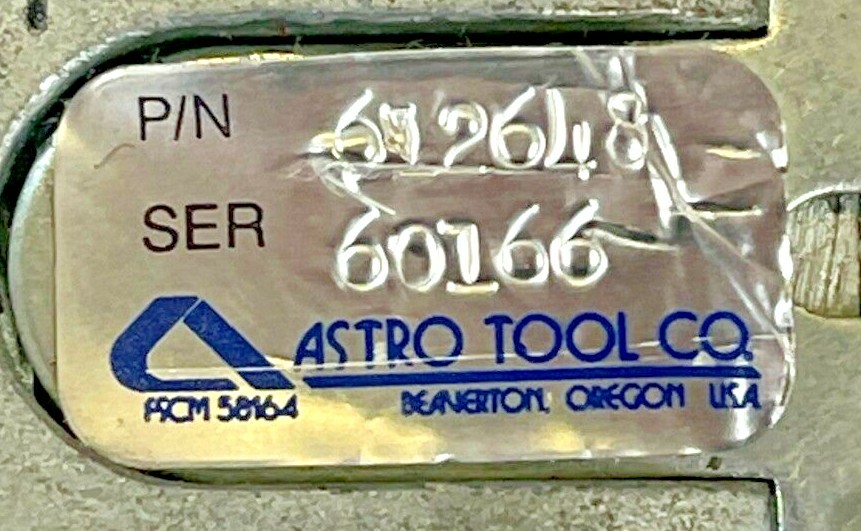 ASTRO HAND CRIMP TOOL 612648