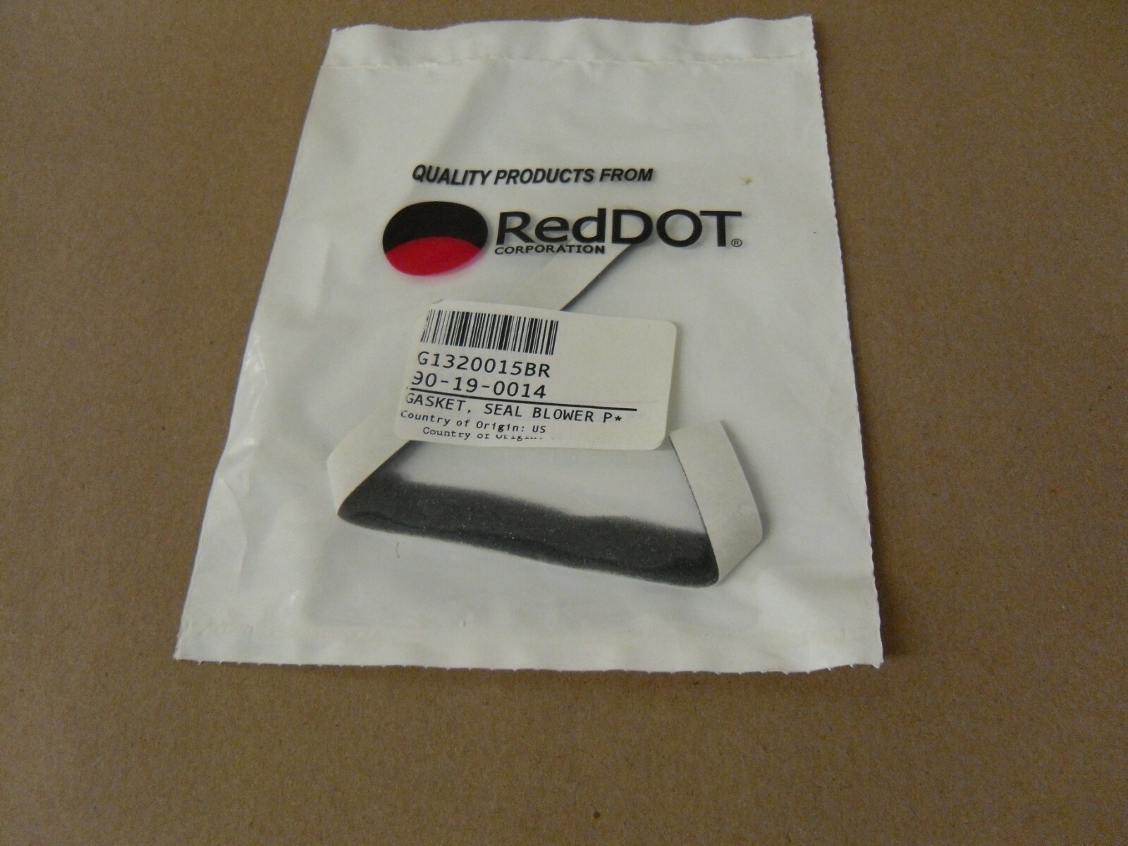(Qty 21) RD-1-2100-OP RED DOT GASKET