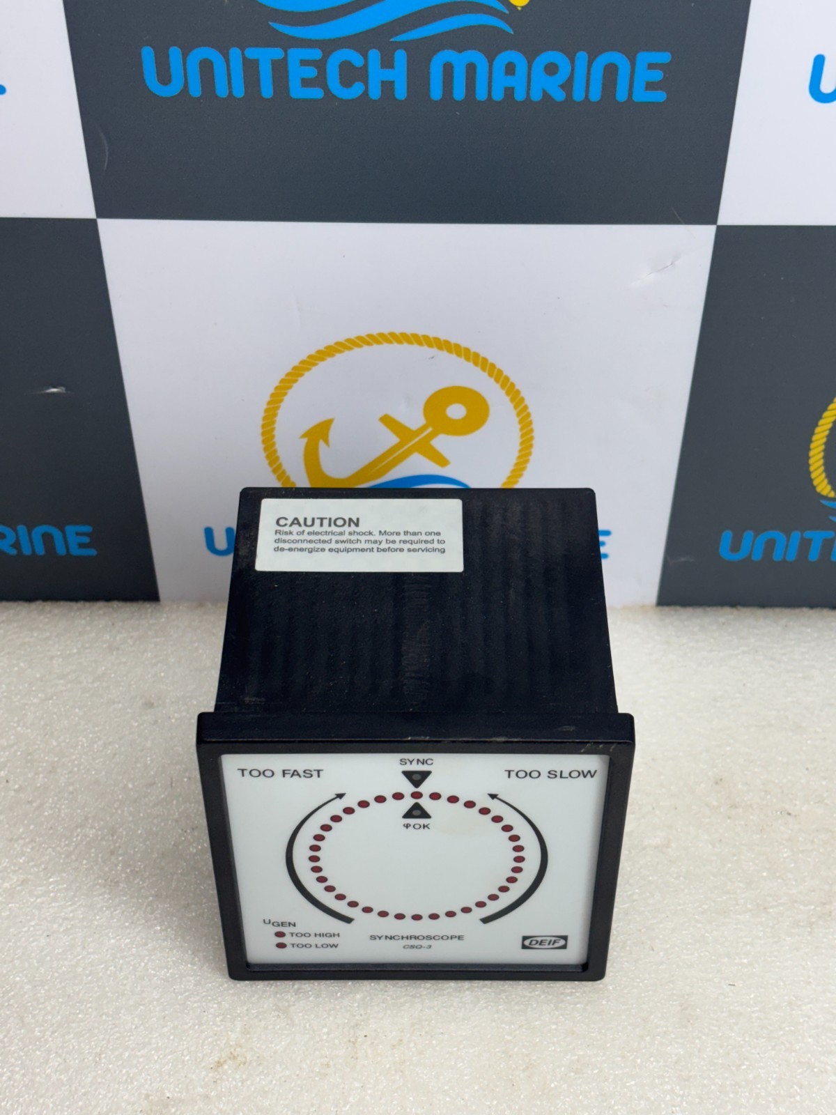 DEIF CSQ-3 MARINE 230V MULTI FUNCTION SYNCHROSCOPE