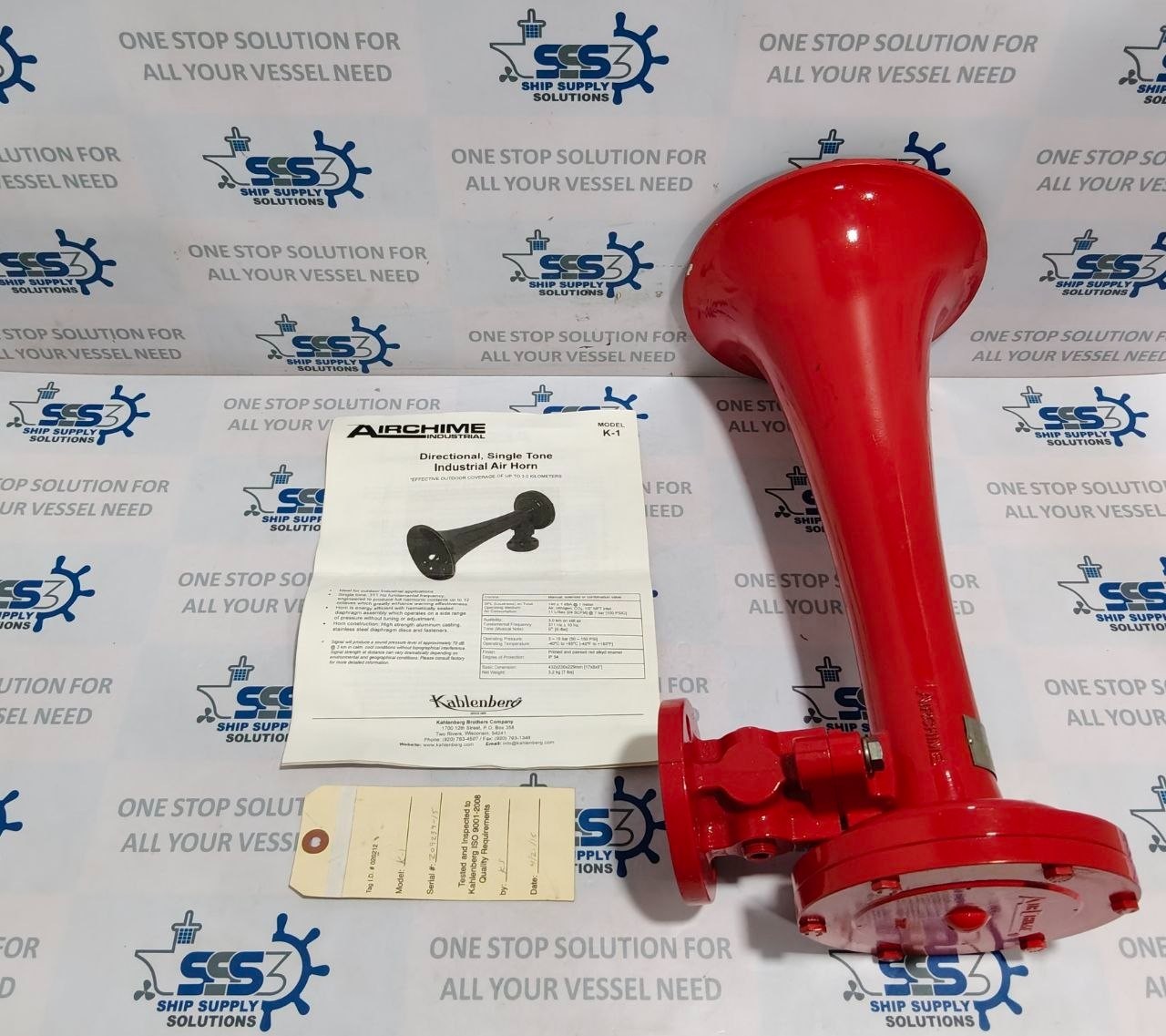 Kahlenberg K-1 Airchime Single Tone Industrial Air Horn