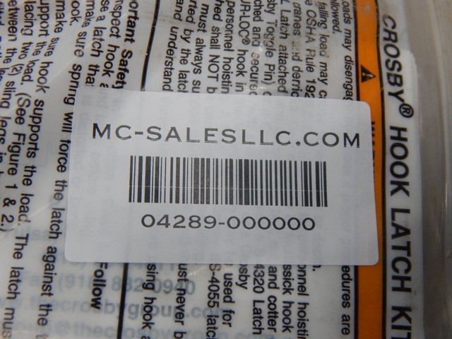 McKissick GGG-B-490, BLK LJ-301-B, 3940000518600 8″ Block Tackle Iron Galvanized