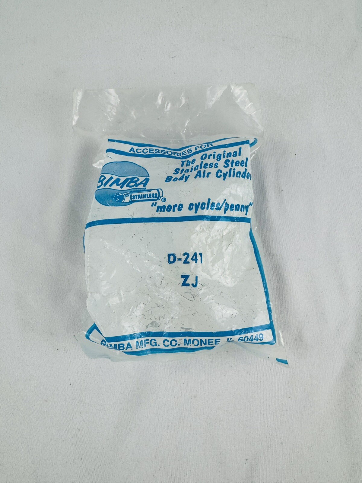 BIMBA D-241 ZJ Pneumatic Cylinder Mounting Bracket 3/4″ Bore