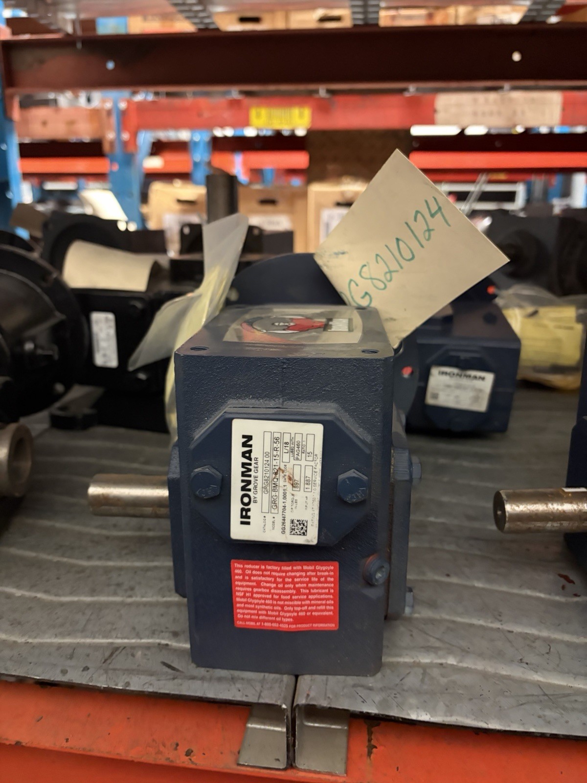 NEW NO BOX GROVE GEAR GRG-BMQ-821-15-R-56 GRG8210124.00