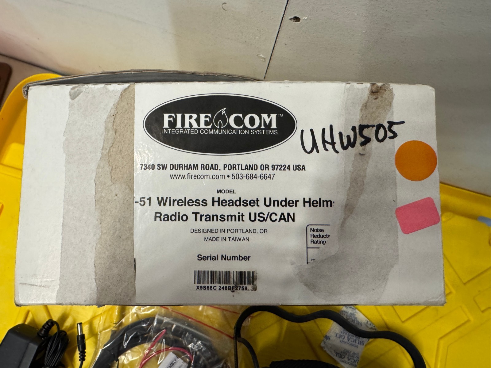 firecom wireless headset