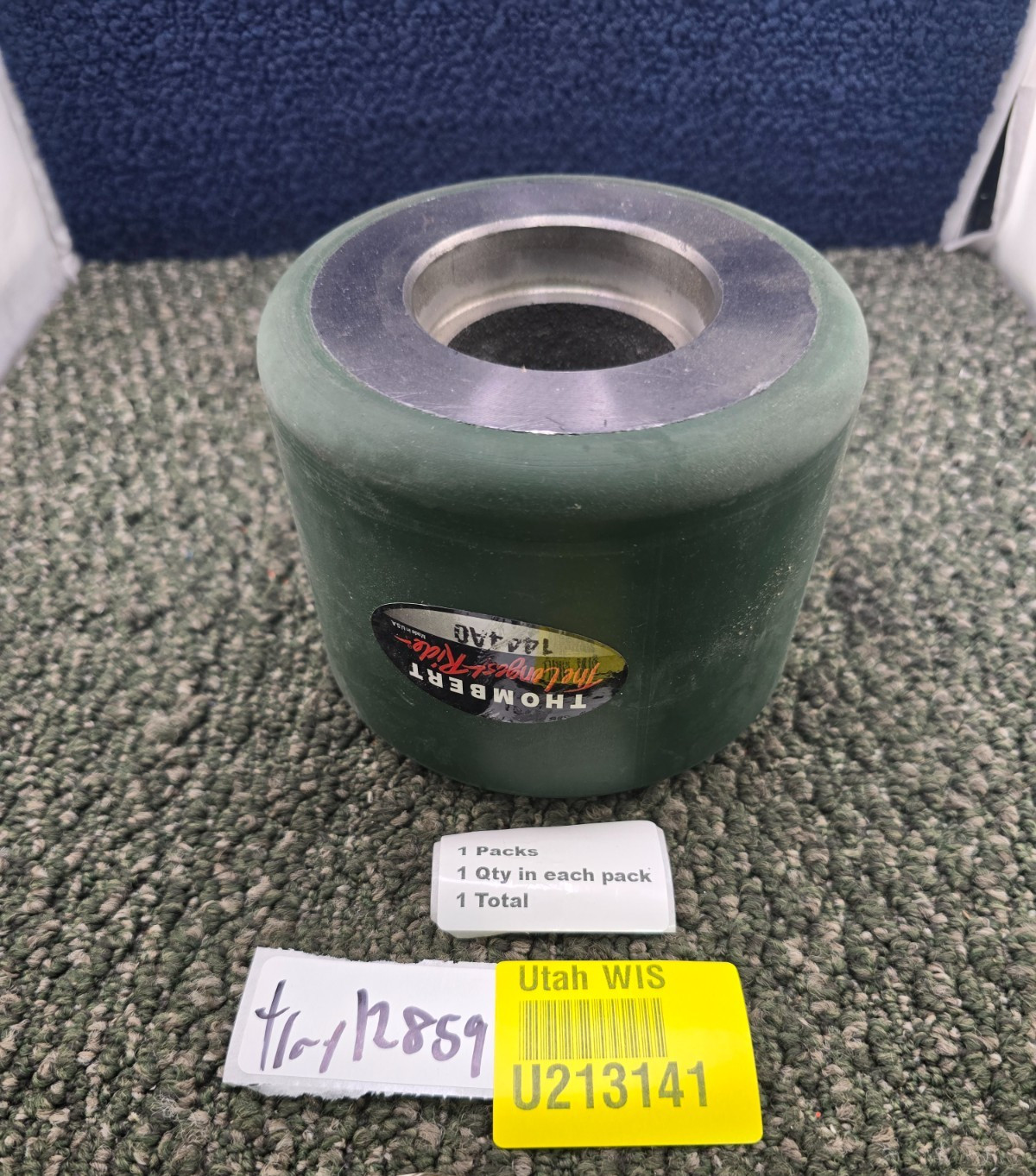 Thombert 1444A0 Dyalon A Polyurethane Green Load Wheel 3-3/4″ x 5″ x 2-1/2″